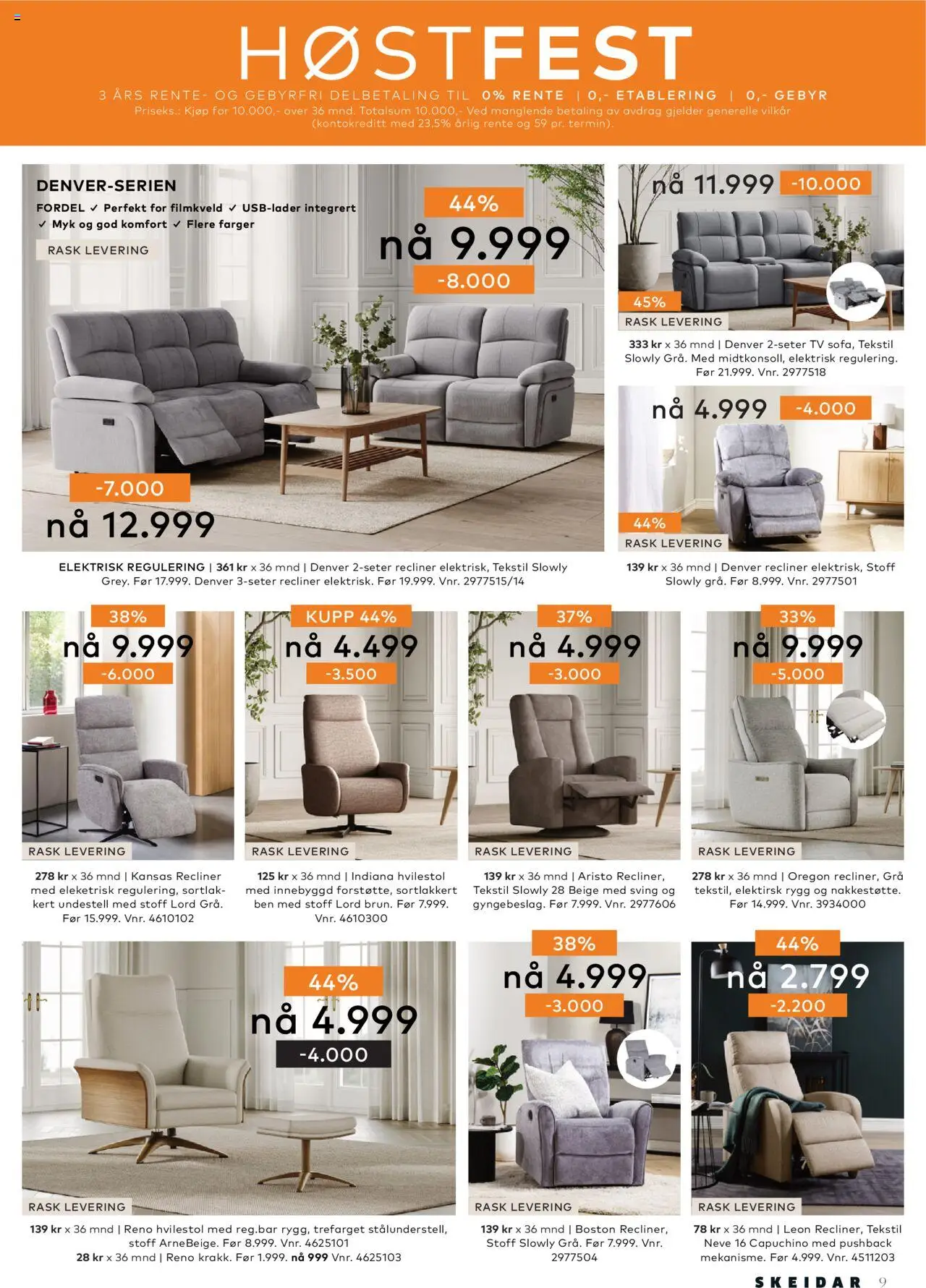  | Side: 9 | Produkter: Tv, Hvilestol