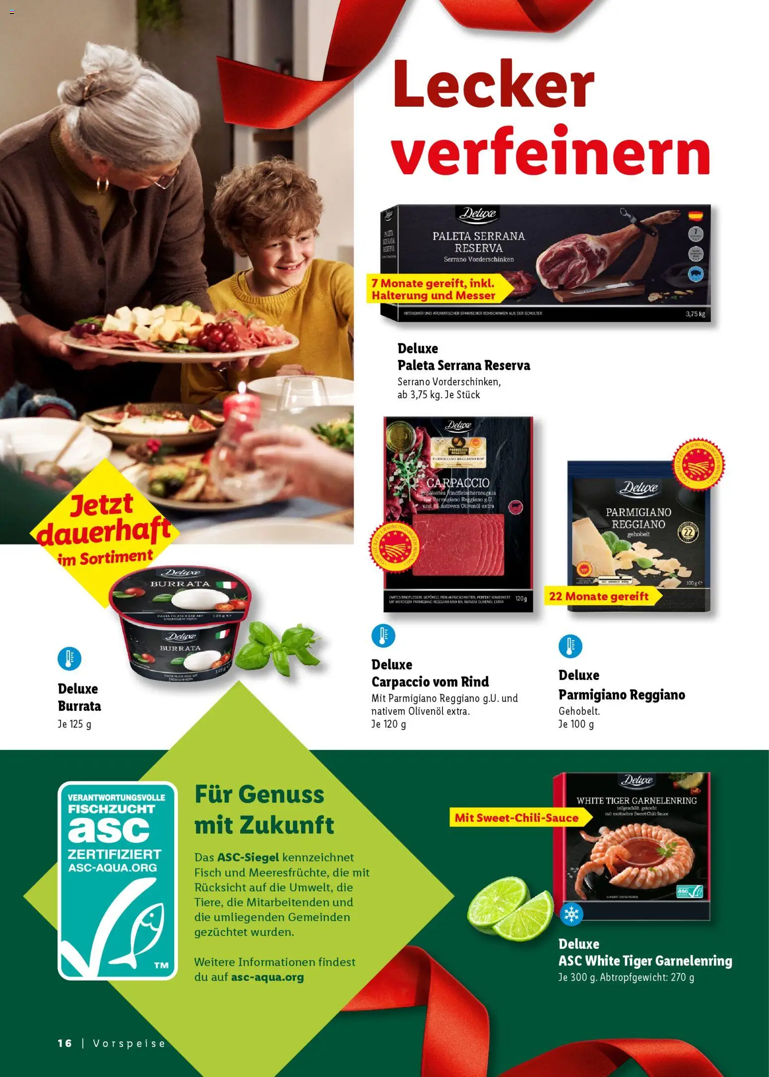 Lidl - Black Friday – gültig ab 31.10.2025 | Seite: 16 | Produkte: Olivenol, Fisch, Burrata, Pasta