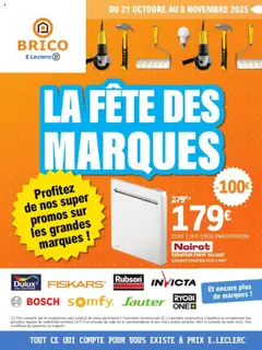 Brico E.Leclerc - Prévisualisation de Brico E.Leclerc catalogue valide à partir de 21.10.2025