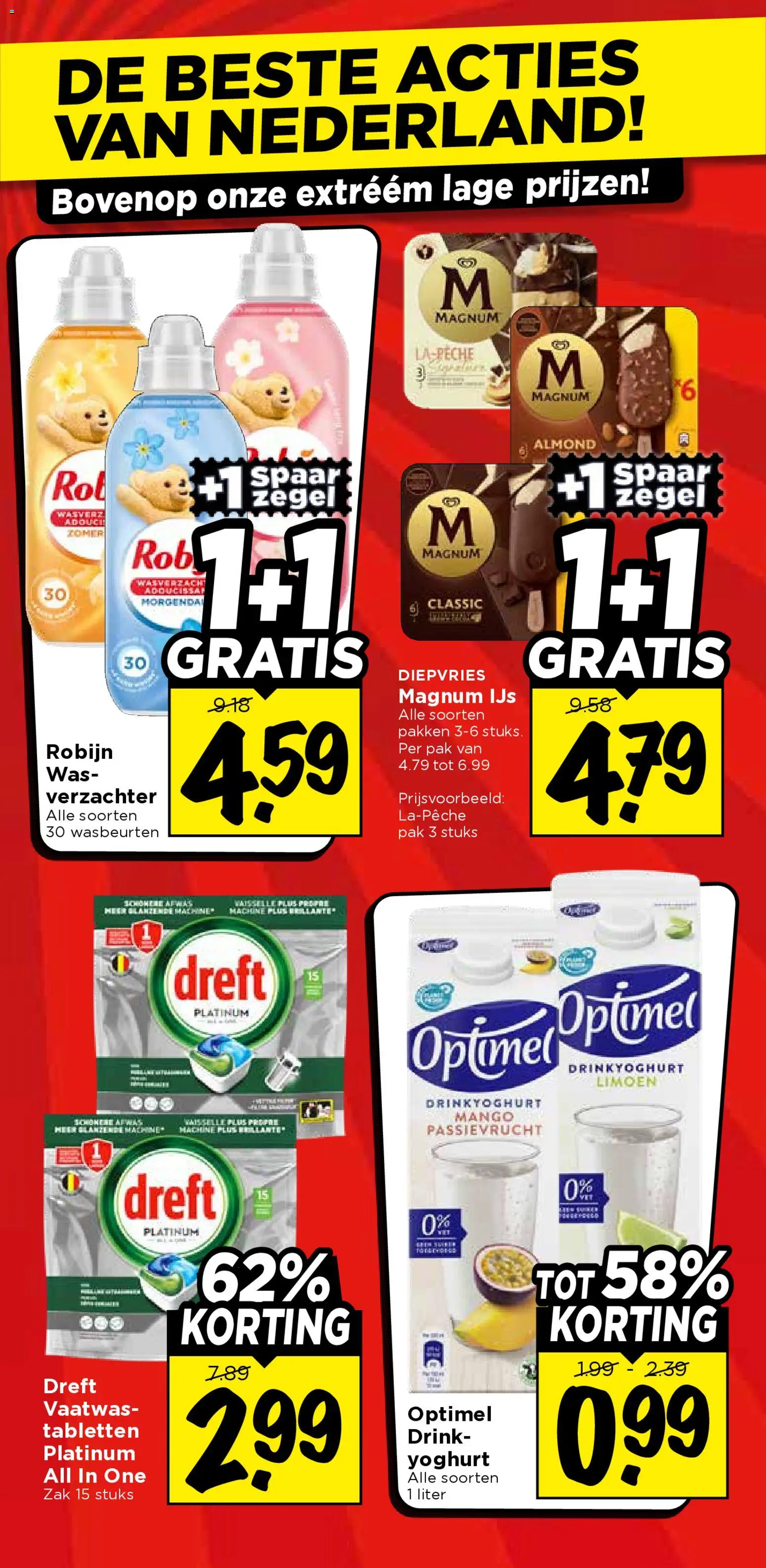 {H1} | Pagina: 9 | Producten: Yoghurt, Robijn, Zak, Mango