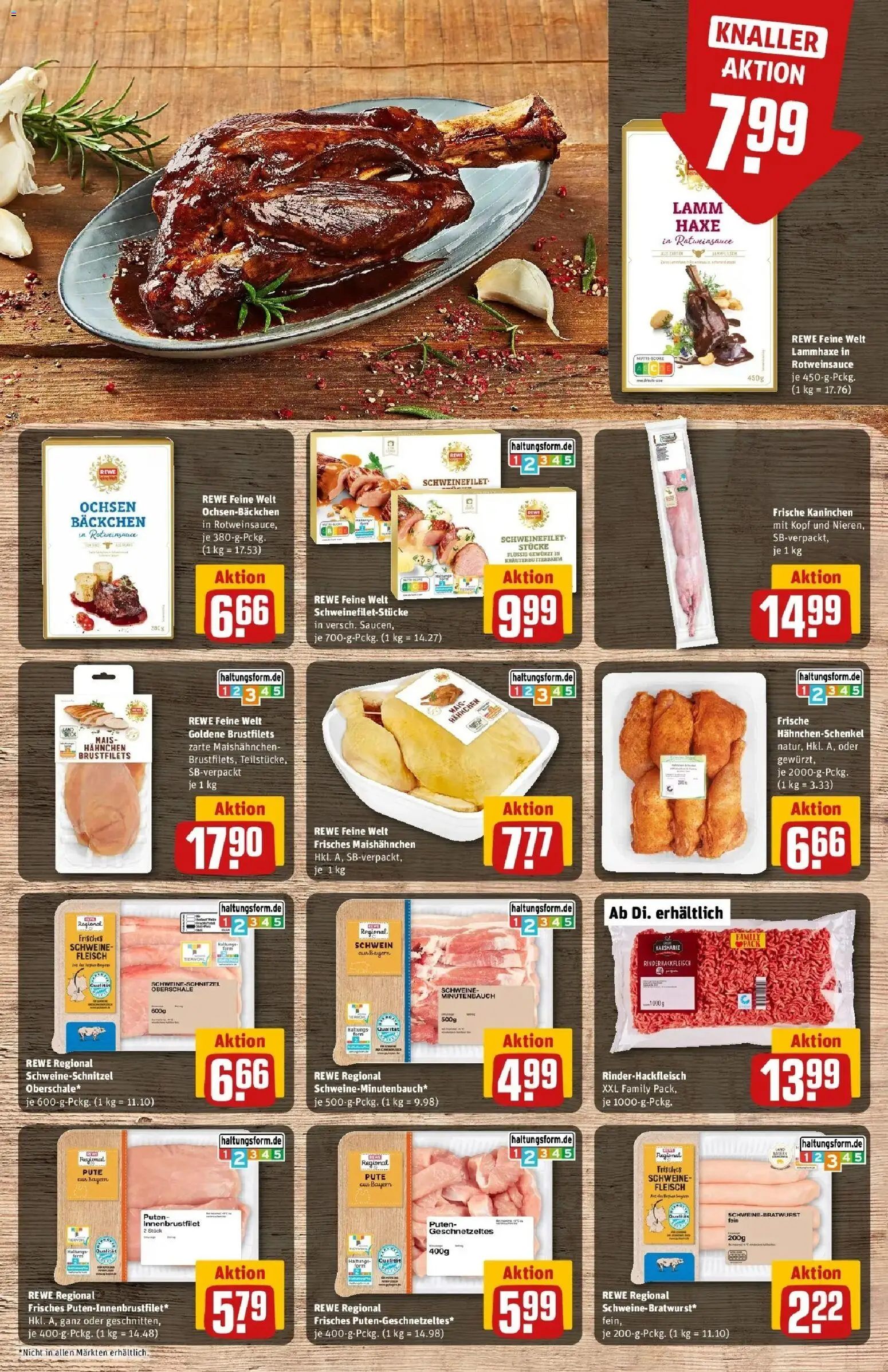 Rewe Prospekt Pegnitz	 – gültig ab 30.03.2026 | Seite: 12 | Produkte: Pute, Hahnchen, Hahnchenschenkel, Fleisch