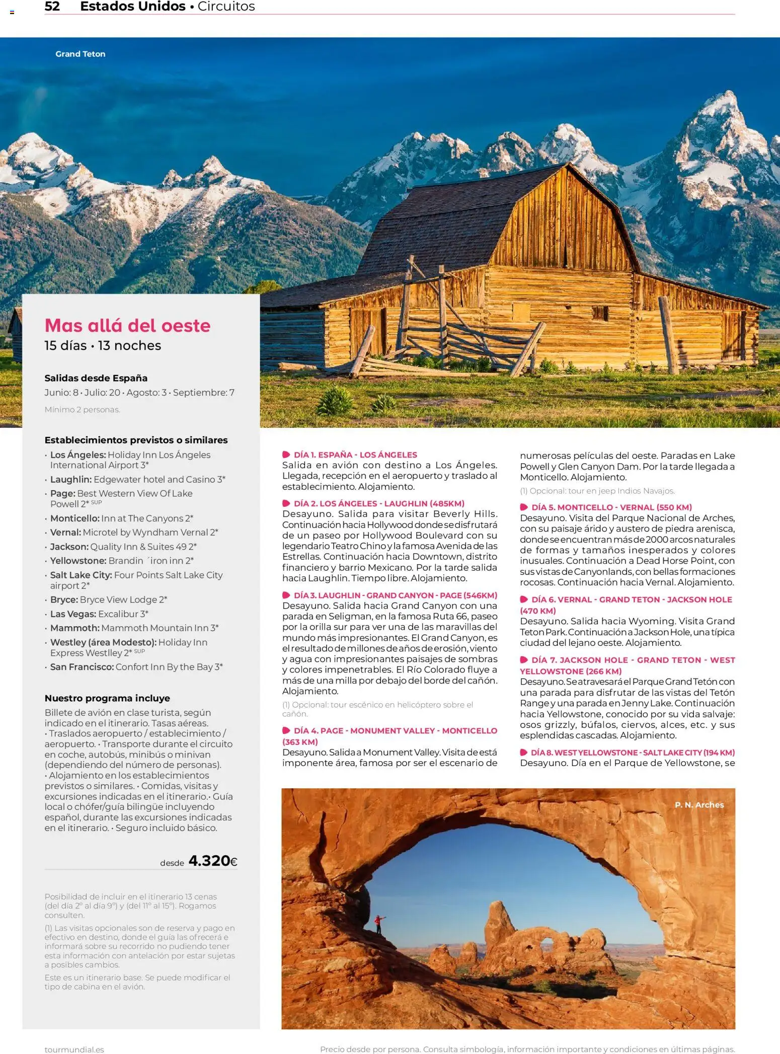 Viajes El Corte Inglés Norteamérica y Caribe │ válido desde el 01.01.2026 | Página: 52