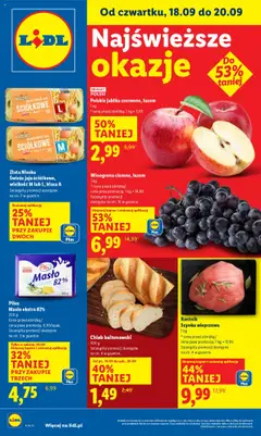 Pogląd oferty "Lidl Gazetka" - ważna od 18.09.2025