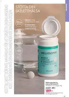 Oriflame - Katalog 01/26 - Förhandsvisning av reklamblad från butik Oriflame aktuell från 31.12.2025 | Sida: 117 | Produkter: Mjölk