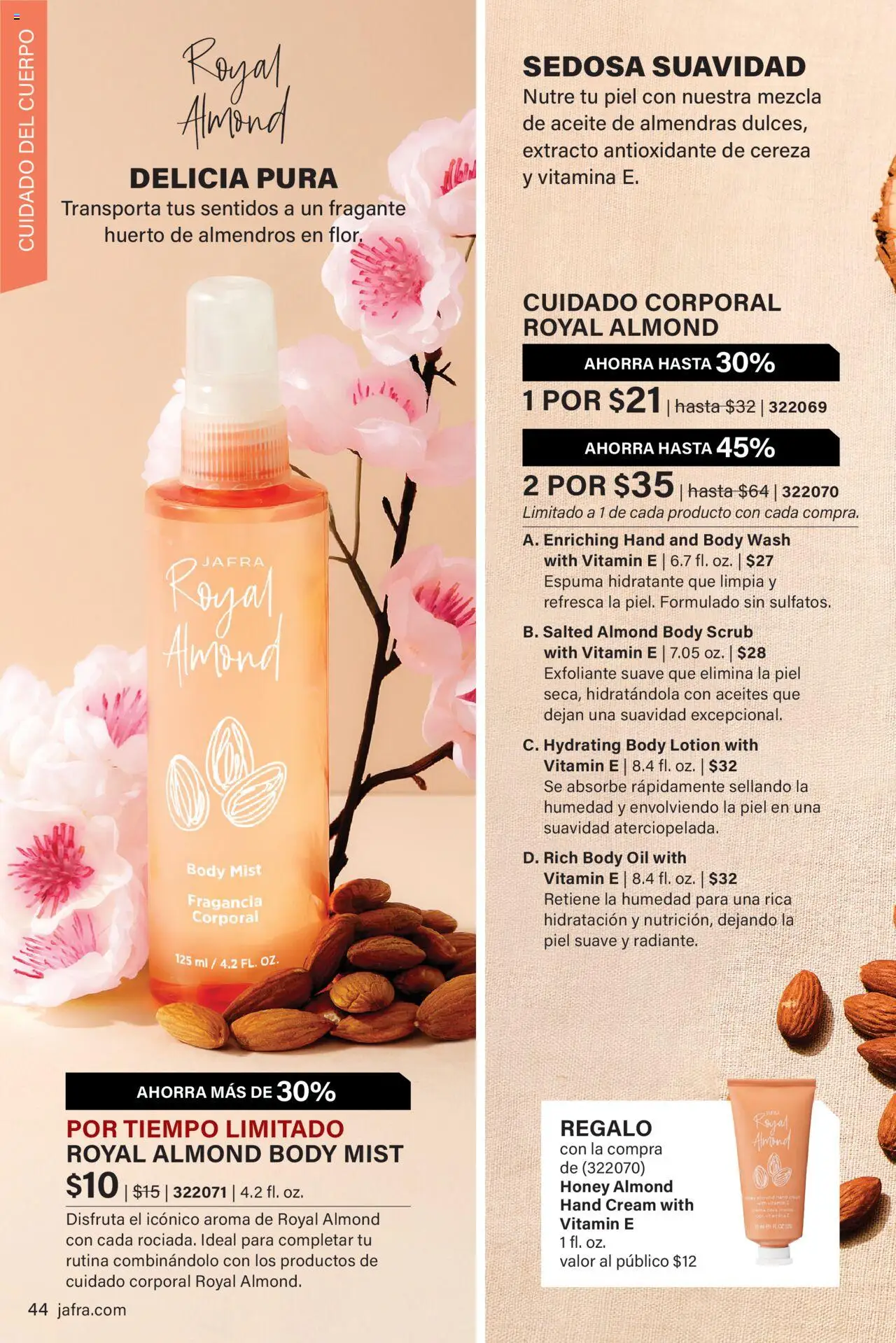 JAFRA folleto │ válido desde el 01.06.2025 | Página: 44 | Productos: Crema, Γαύρος, Body, Crema para manos
