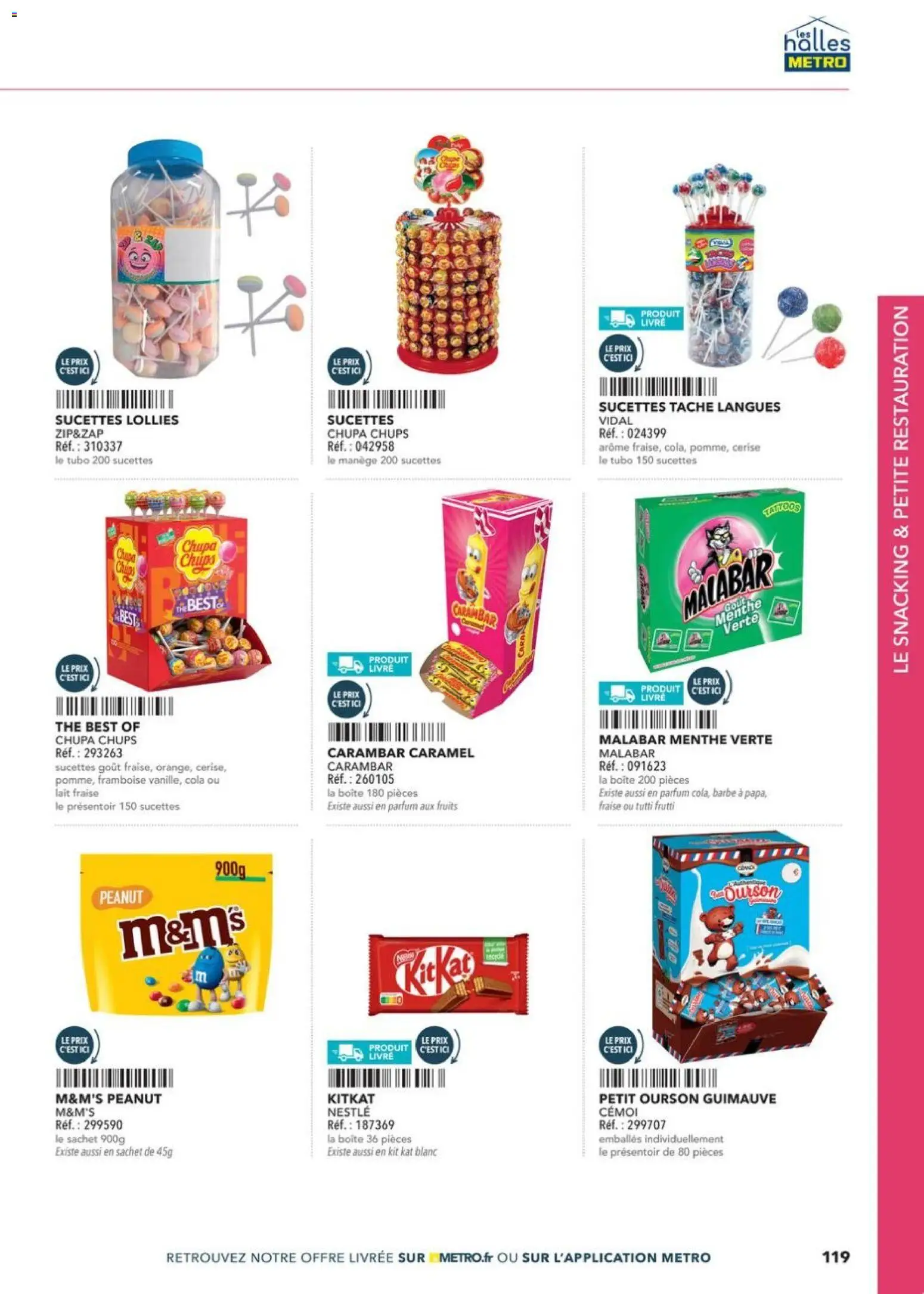 {H1} | Page: 119 | Produits: Fraise, Framboise, Parfum, Chips