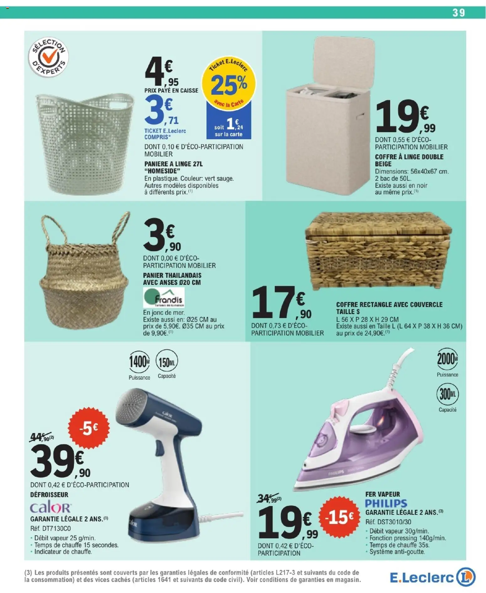 {H1} | Page: 39 | Produits: Panier