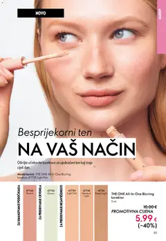 Oriflame - Katalog - Pregled kataloga iz trgovine Oriflame, vrijedi od 01.04.2026 | Stranica: 85 | Proizvodi: Korektor