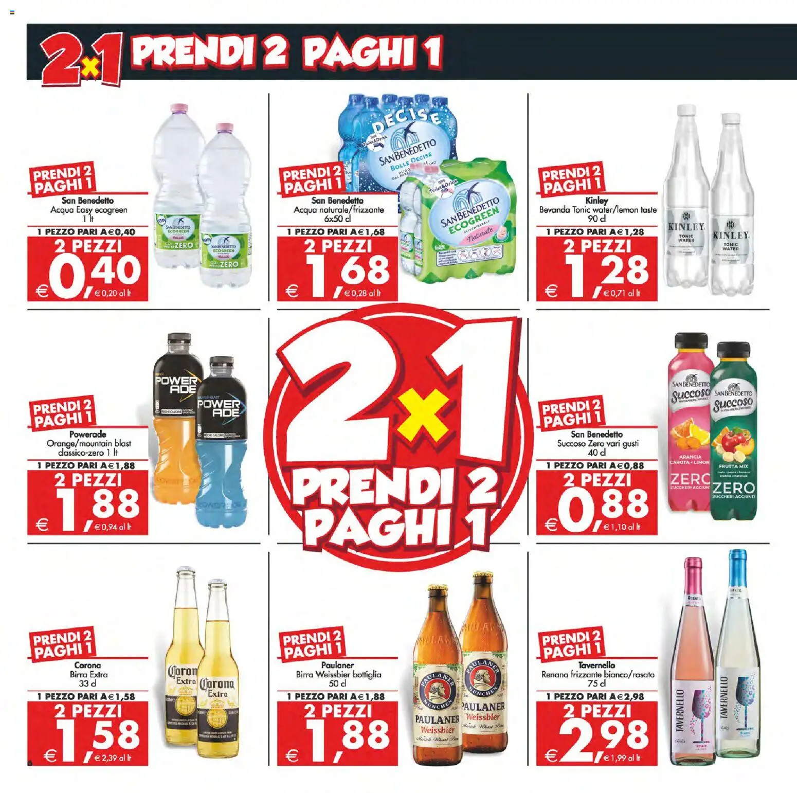 Volantino Decò del 13.01.2026 | Pagina: 6 | Prodotti: Birra, Acqua, Frutta, Arancia