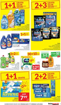 Intermarché folder week 1 - Voorbeeld van een folder van Intermarché, geldig van 02.01.2026 | Pagina: 13 | Producten: Toiletpapier, Kaart, Wasverzachter, Keukenpapier