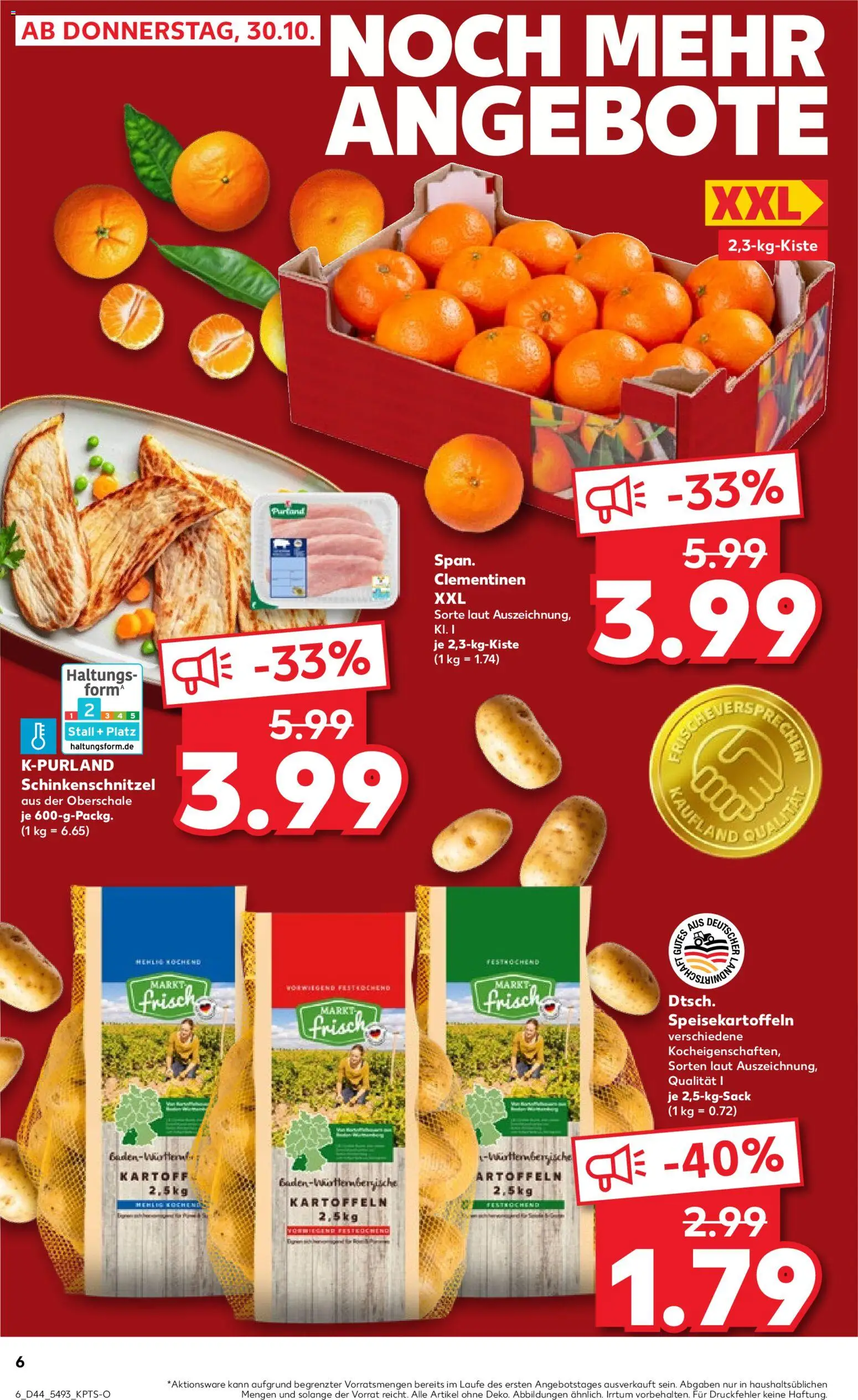 Kaufland prospekt Speyer	 – gültig ab 02.11.2025 | Seite: 6 | Produkte: Kartoffeln