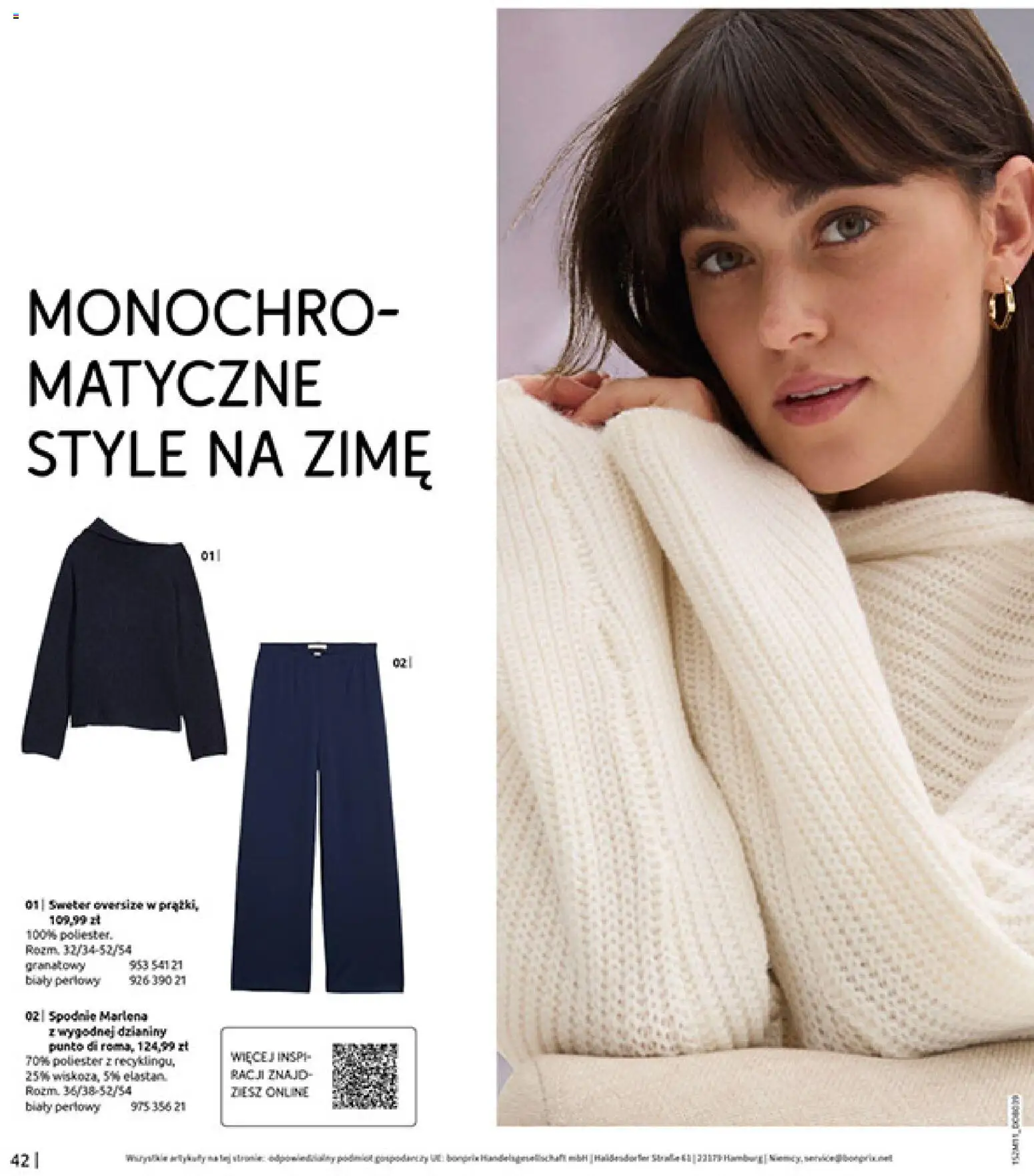 BonPrix Katalog - Na Listę Życzeń od 15.12.2025 | Strona: 44 | Produkty: Sweter, Spodnie