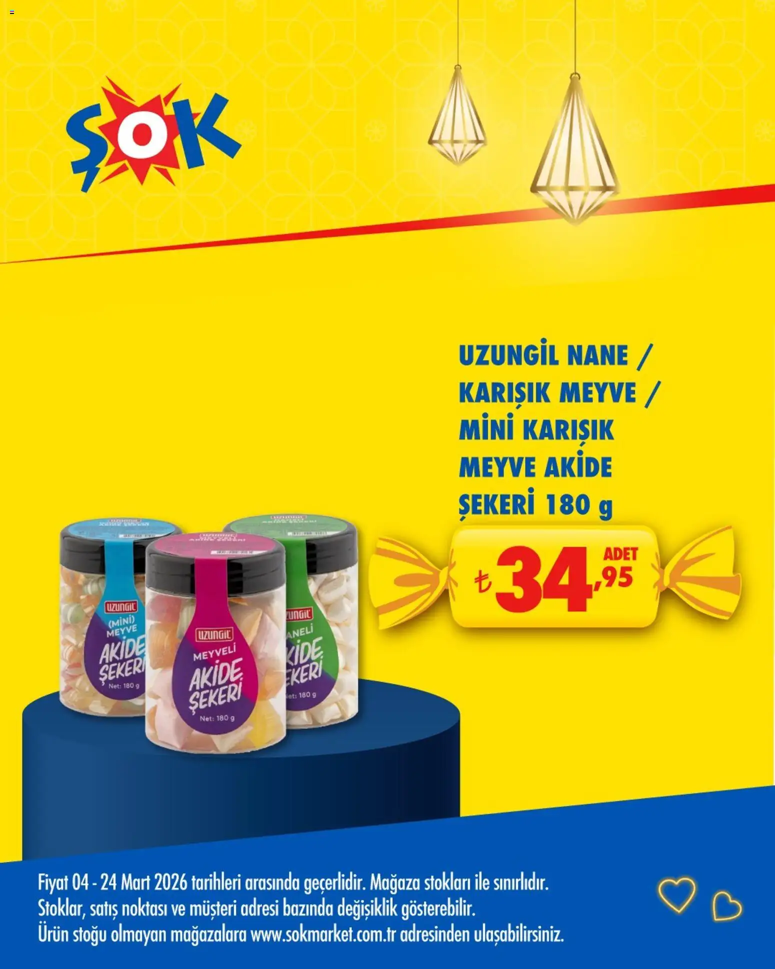 Şok Market İndirim - 04.03.2026 tarihinden itibaren geçerlidir | Sayfa: 5 | Ürünler: Şeker, Meyve, Nane