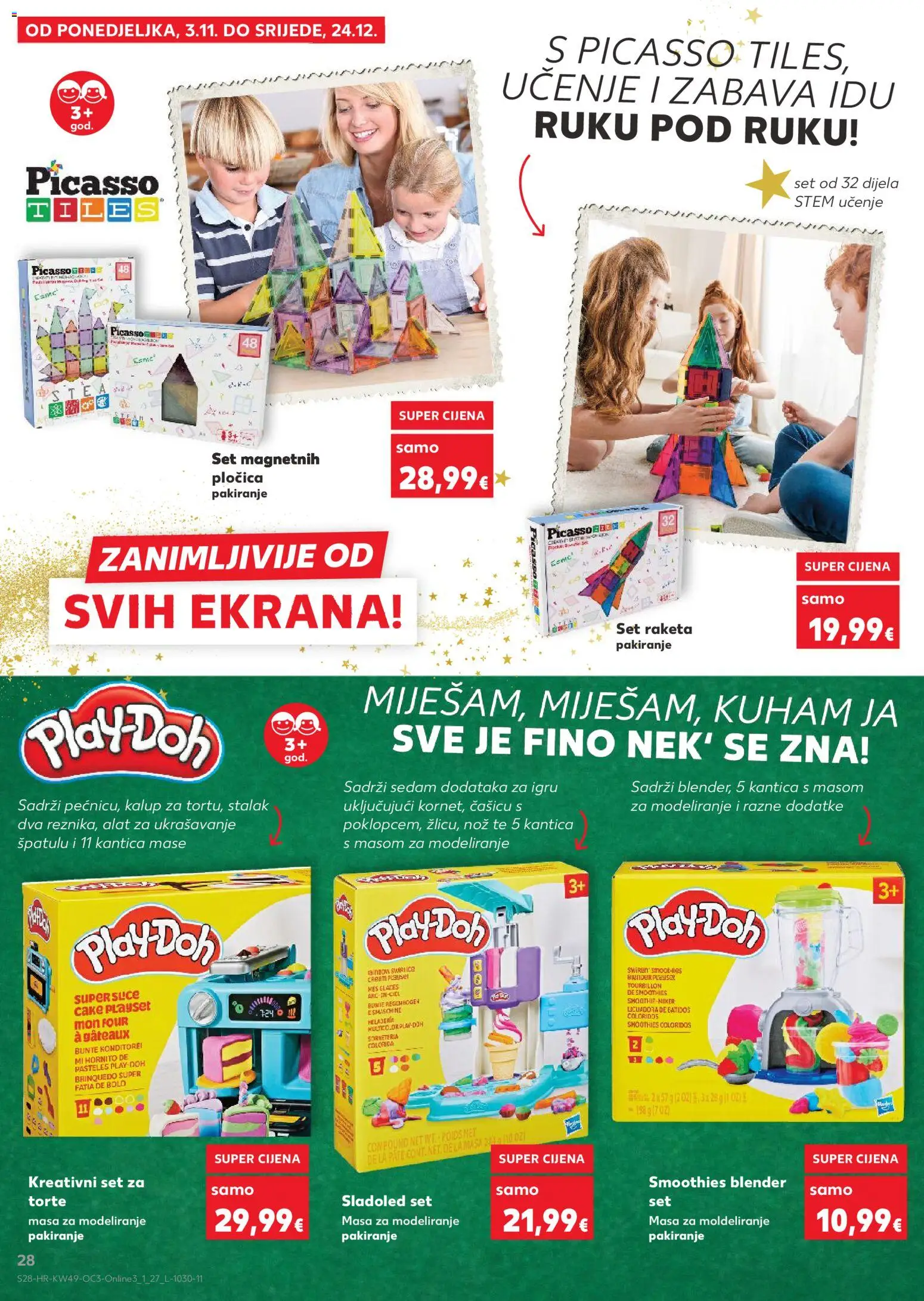 Kaufland katalog | vrijedi od 01.12.2025 | Stranica: 28 | Proizvodi: Nož, Sladoled, Alat, Blender