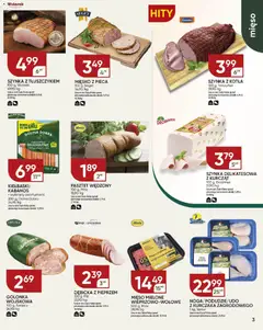 Pogląd oferty "Chata Polska Gazetka" - ważna od 29.01.2026 | Strona: 3 | Produkty: Grill, Mięso mielone, Kiełbaski, Wędliny