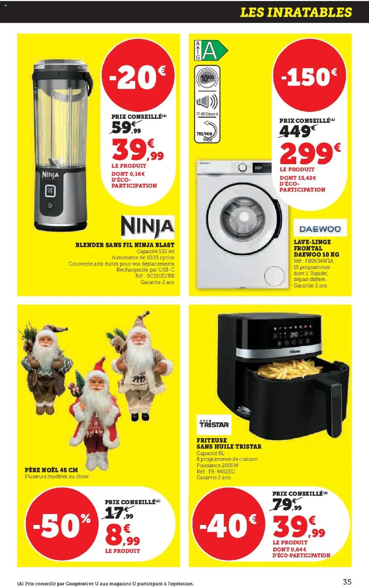 {H1} | Page: 35 | Produits: Blender, Friteuse, Friteuse sans huile, Huile