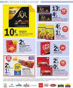 E.Leclerc - Prévisualisation de CAPSULES DE CAFÉ "L'OR ESPRESSO", Forza, Ristretto, Supremo, Delizioso ou Splendente 182 g + 78 g offerts (260 g) valide à partir de 28.10.2025 | Page: 16 | Produits: Miel, Lait, Café, Céréales