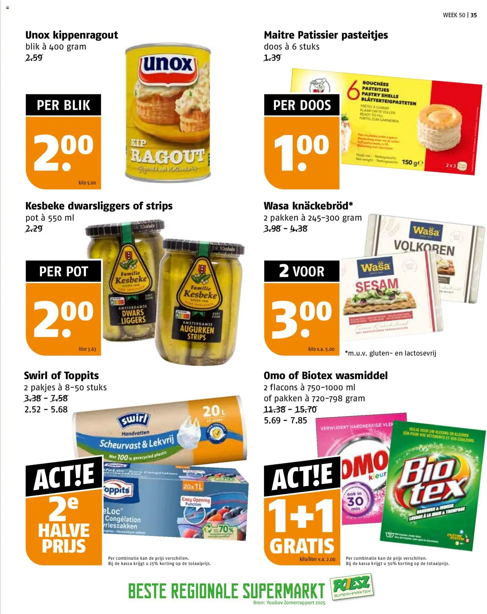 {H1} | Pagina: 35 | Producten: Wasmiddel, Pot, Kan