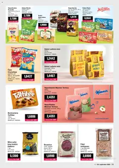 Novi Mercator katalog ponudbe – veljaven od 01.09.2025 | Stran: 13 | Izdelki: Paprika, Suhe slive, Cips, Grah