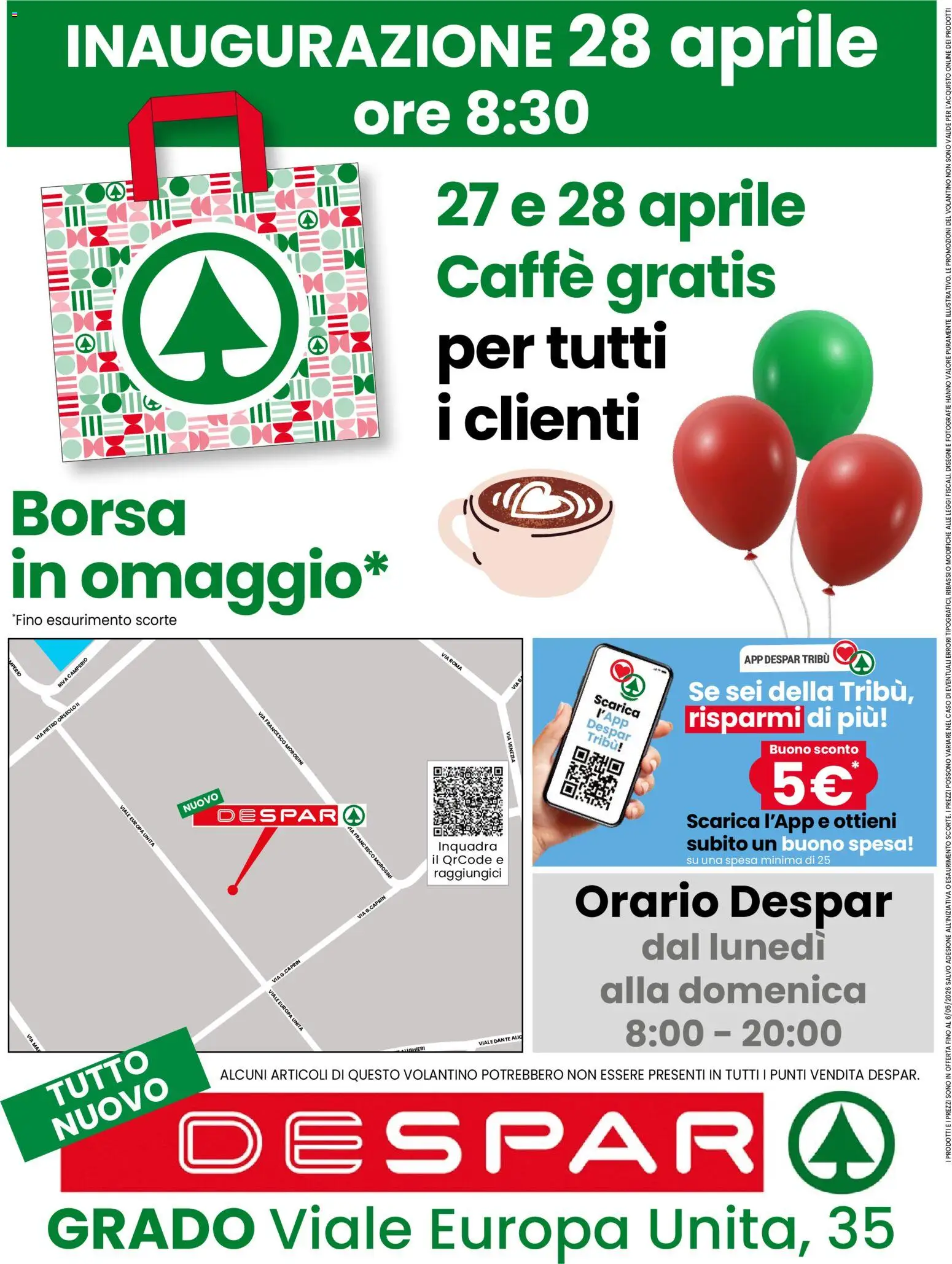 Volantino Despar del 27.04.2026 | Pagina: 16 | Prodotti: Caffè, Borsa