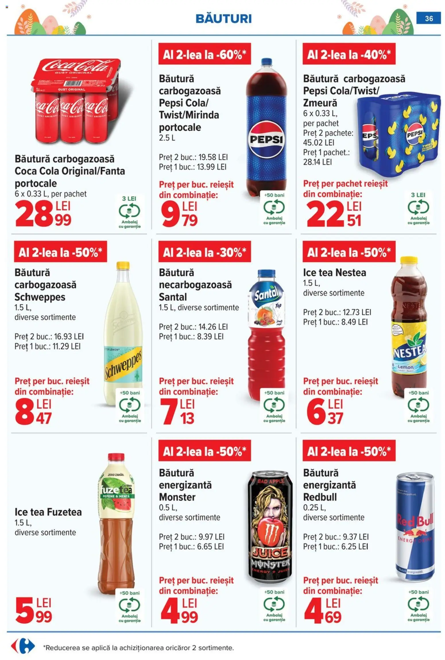 Noul catalog Carrefour – valabil de la 06.04.2026 | Pagină: 42 | Produse: Köpek Sabunu, Portocale, Ice tea, Zahăr