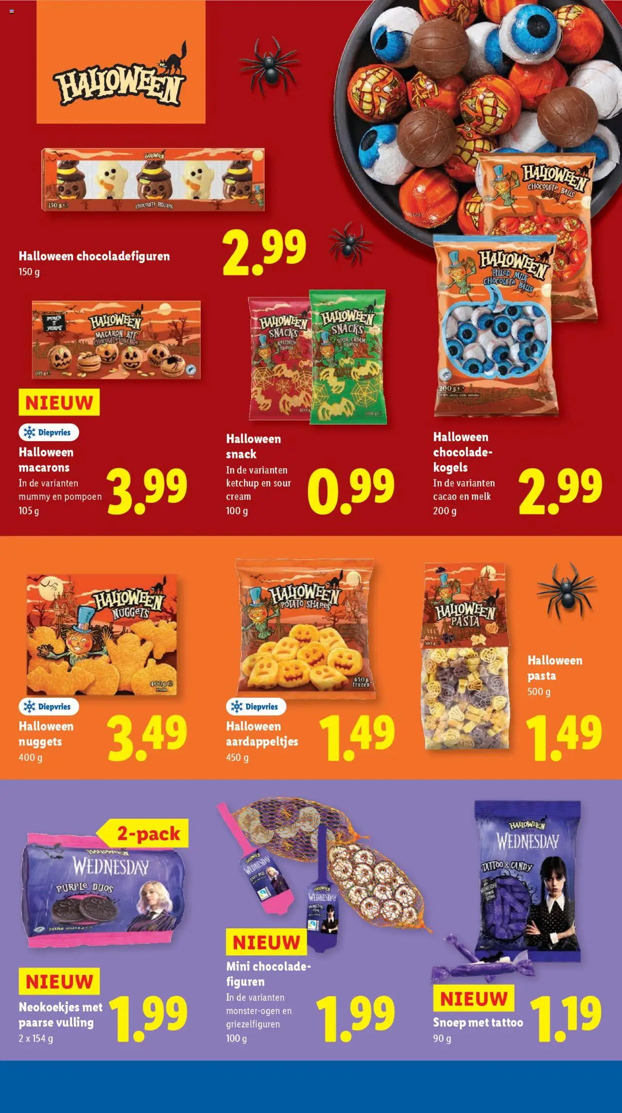 {H1} | Pagina: 31 | Producten: Pompoen, Chocolade, Pasta, Fagyasztott gyümölcs