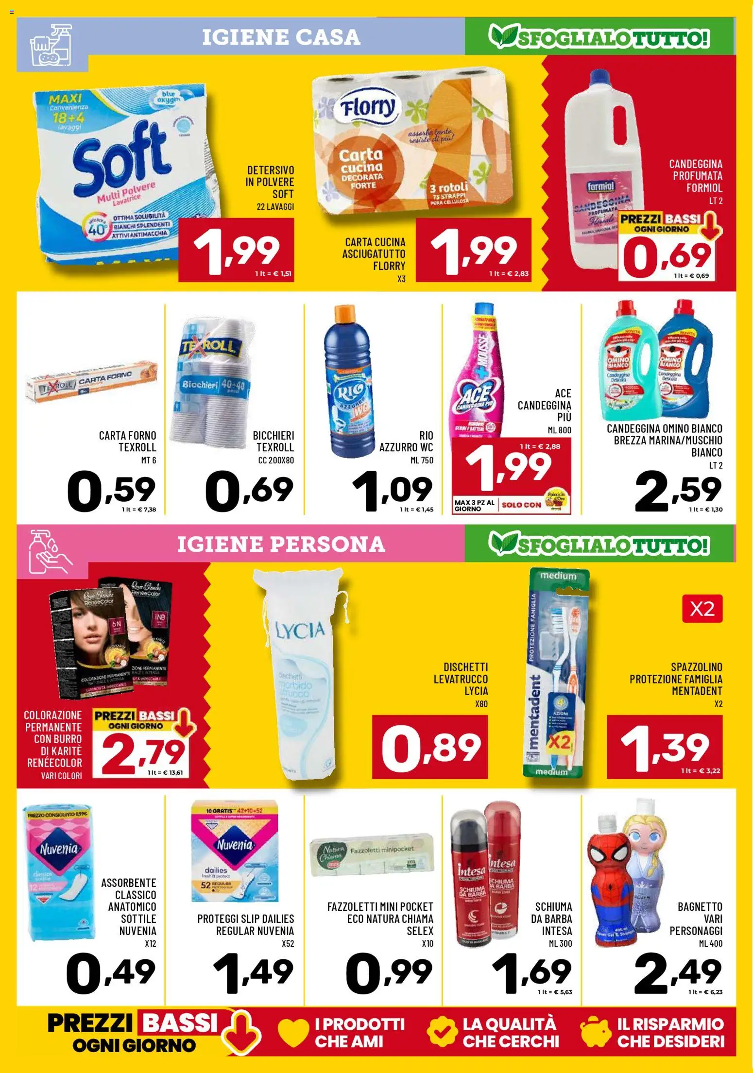 Volantino Il Centesimo del 18.12.2025 | Pagina: 18 | Prodotti: Slip, Lavatrice, Bagnetto, Forno