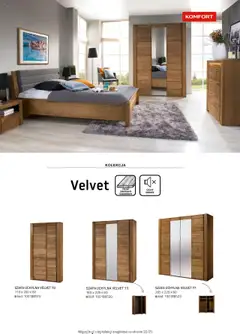 Pogląd oferty "Komfort Gazetka - Katalog Meble" - ważna od 01.09.2024 | Strona: 61 | Produkty: Szafa