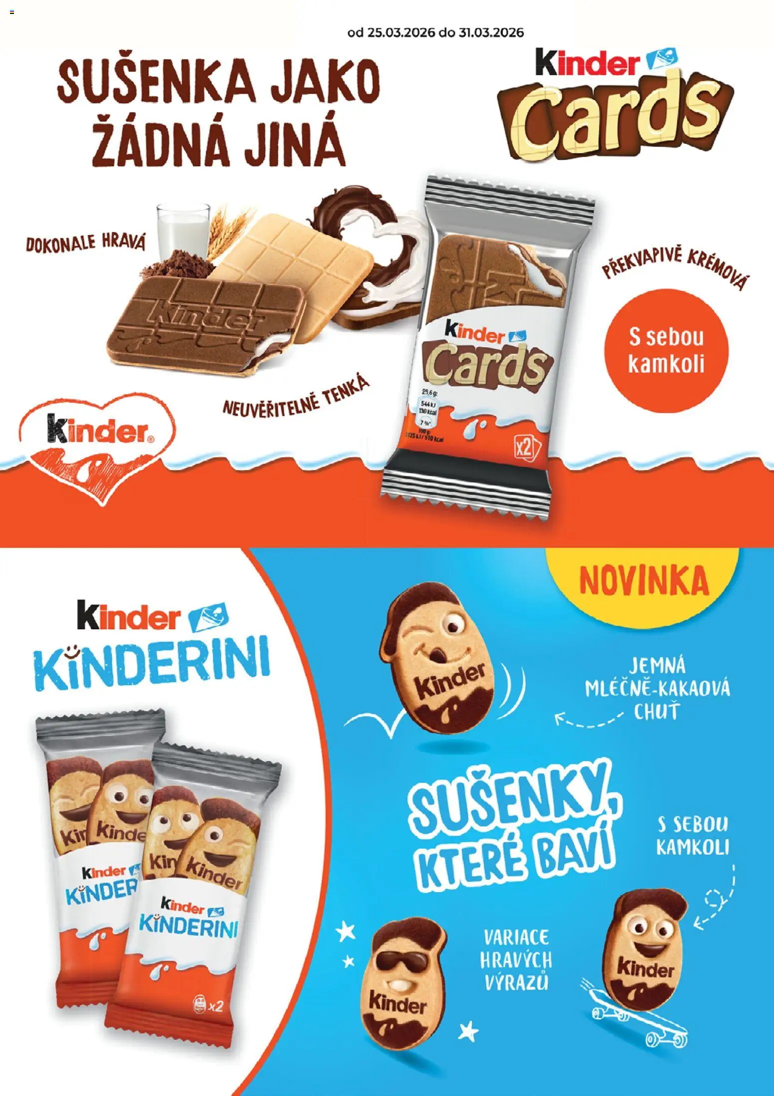 Tamda Foods leták od 25.03.2026 | Strana: 61 | Produkty: Kinder, Sušenky