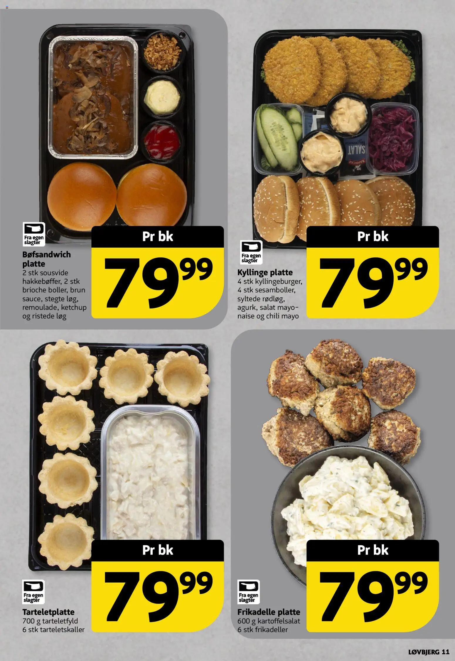 Løvbjerg tilbudsavis – gyldig fra 27.02.2026 | Side: 11 | Produkter: Ketchup, Ristede Løg, Løg, Frikadeller