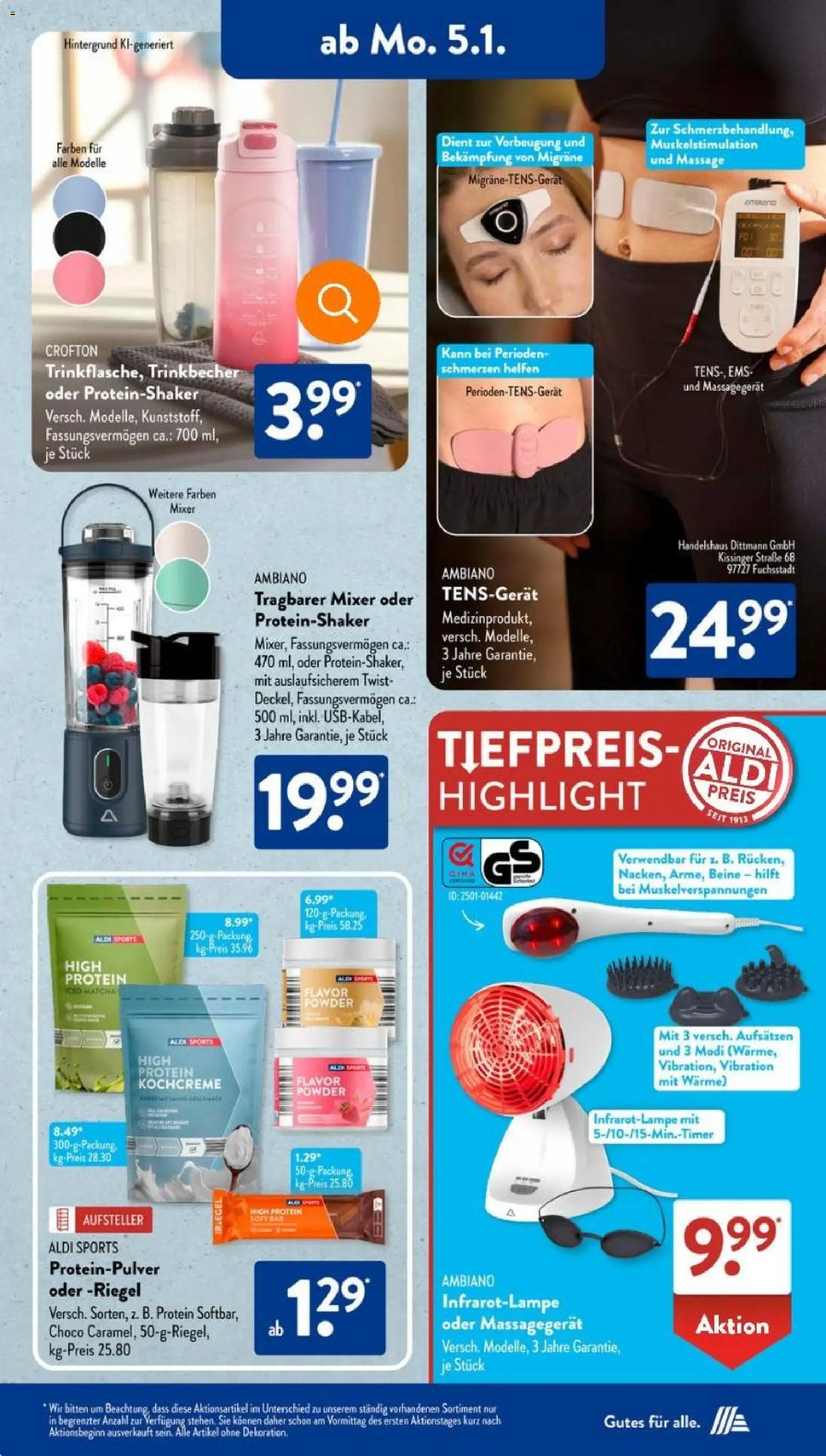 Aldi Süd Prospekt 	 – gültig ab 05.01.2026 | Seite: 16