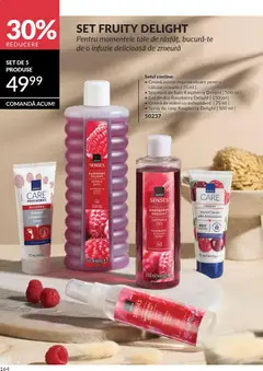 Ofertele Avon valabile de la 01.03.2026 | Pagină: 166 | Produse: Duș, Cremă, Cremă de mâini, Gel de duș