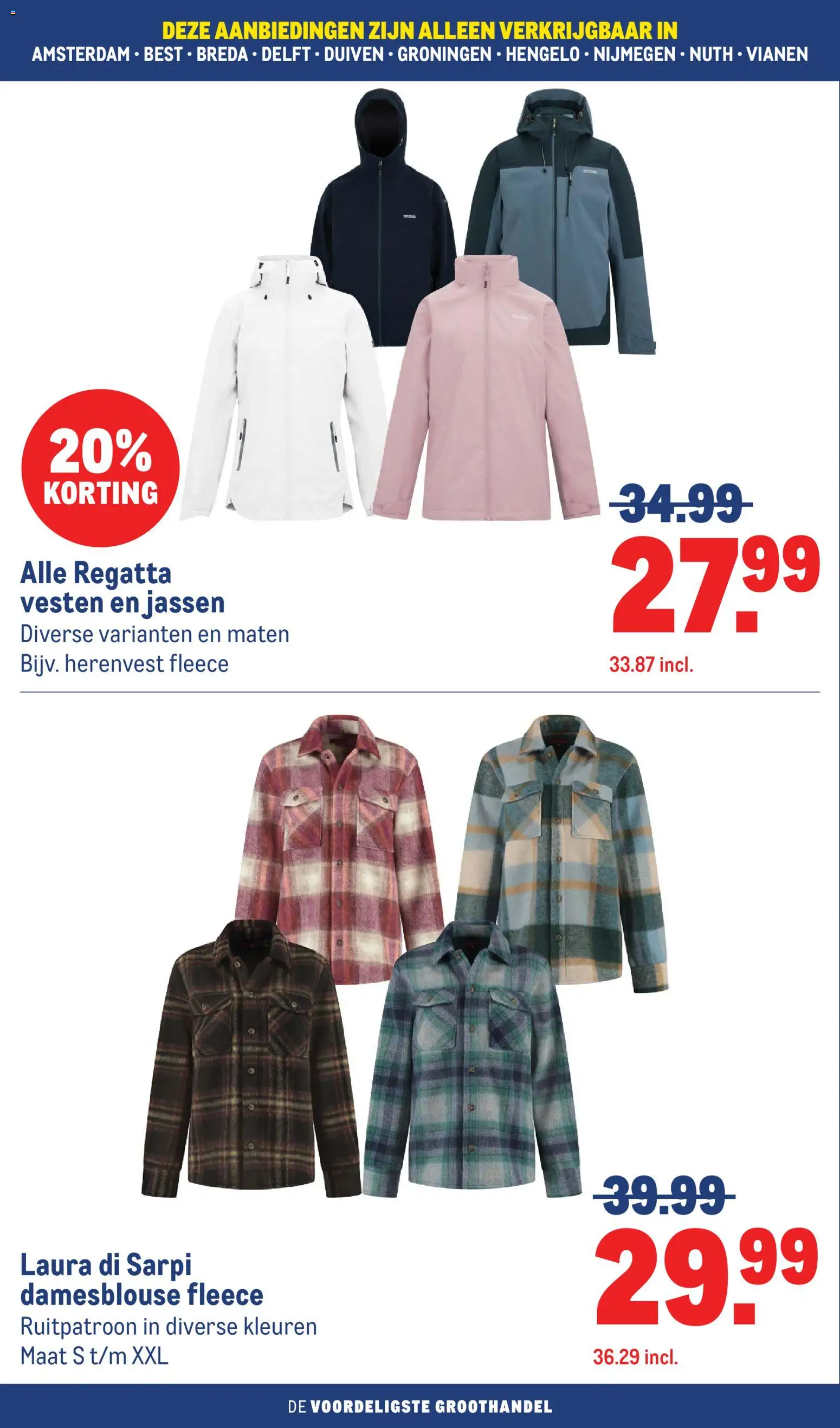 {H1} | Pagina: 101 | Producten: Damesblouse, Vesten