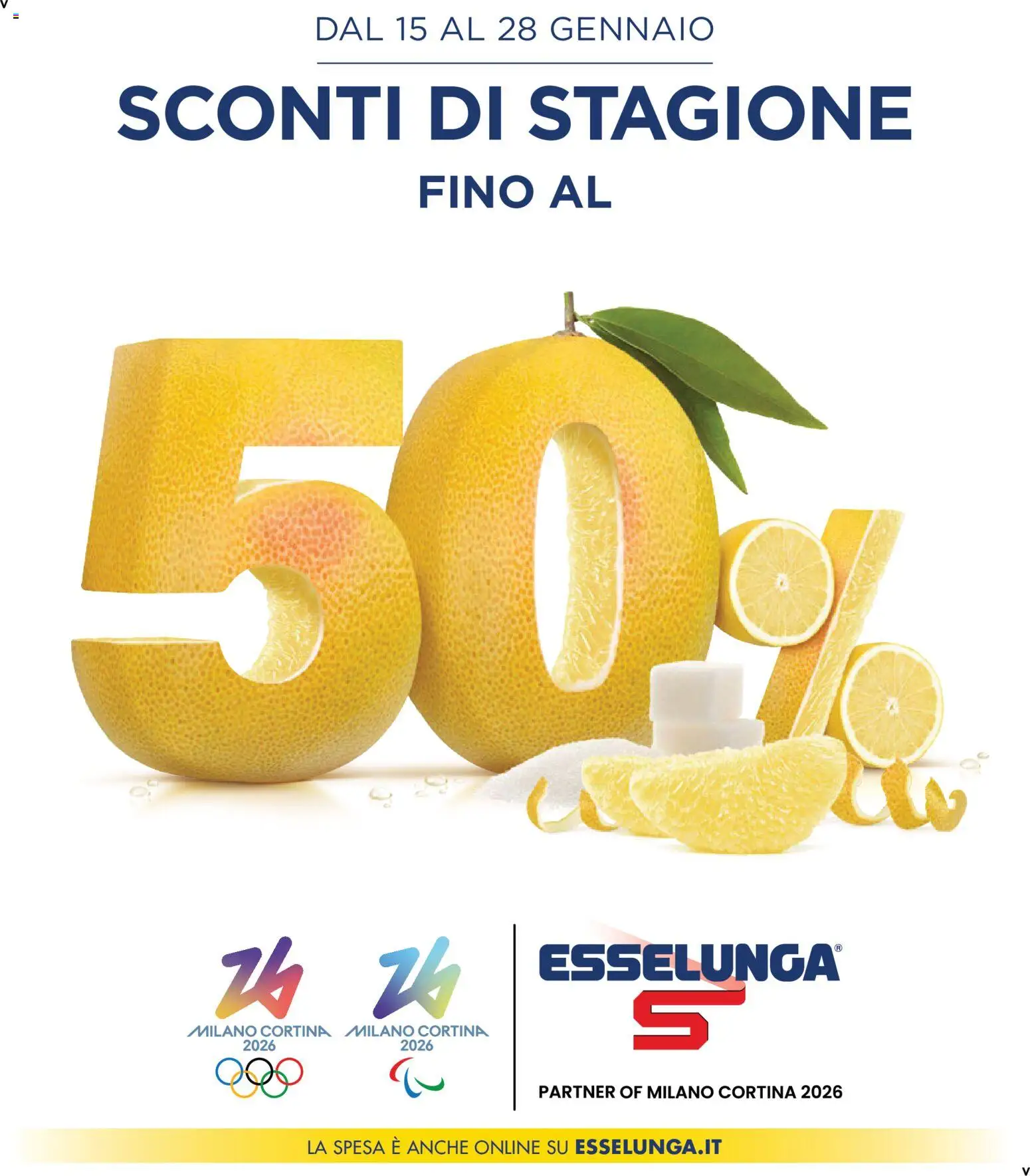 Volantino Esselunga S del 15.01.2026 | Pagina: 1