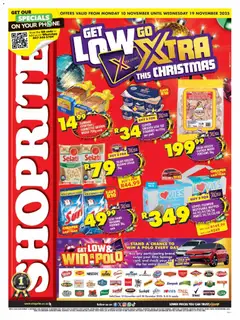 Shoprite specials catalogue – valid from 10.11.2025