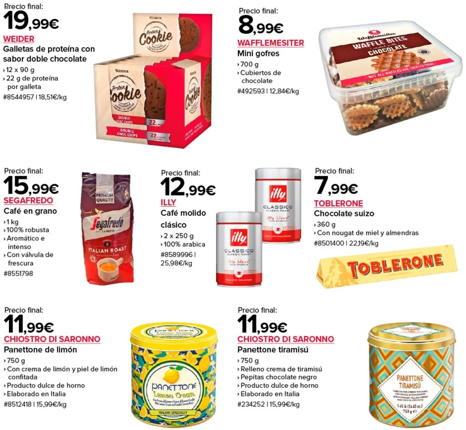 Costco catálogo │ válido desde el 11.03.2026 | Página: 11 | Productos: Chocolate, Crema, Café en grano, Horno
