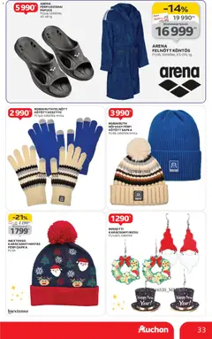 Auchan - Karácsonyi ajándék ajánlataink - amely érvényes a következő dátumtól: 13.11.2025 | Oldal: 33