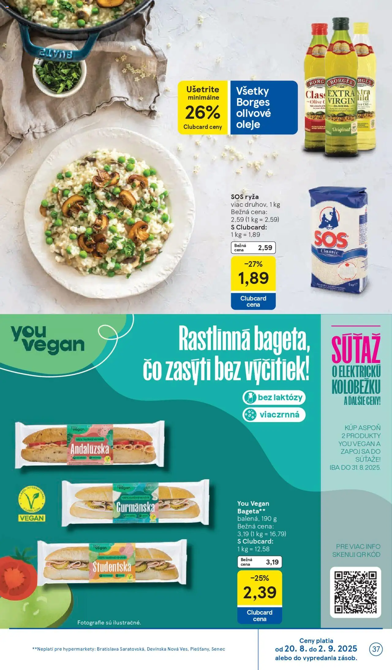 Tesco Hypermarket - leták │ platný od 20.08.2025 | Strana: 37 | Produkty: Ryža