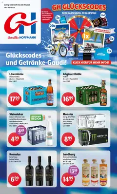 Getränke Hoffmann - Nordrhein - Westfalen ab 15.09.2025 gültig