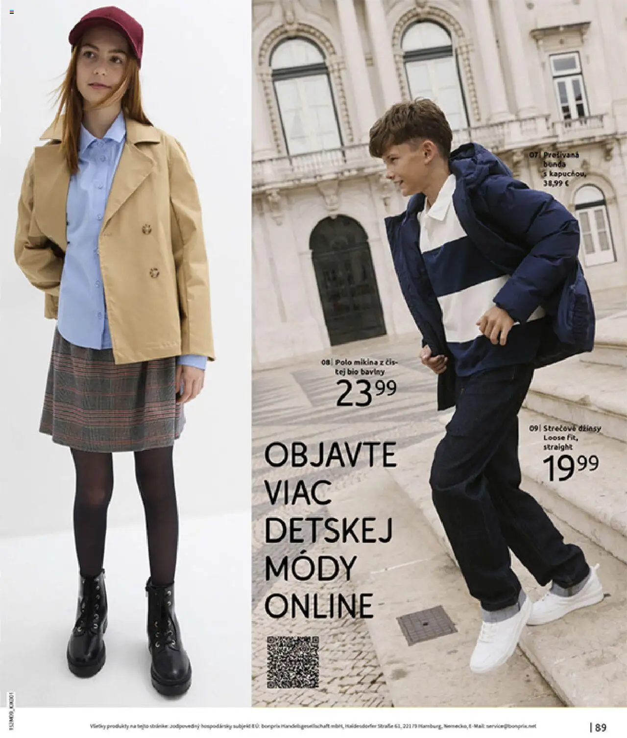 Nové Bonprix akcie – leták je platný od 14.10.2025 | Strana: 91 | Produkty: Mikina, Bunda