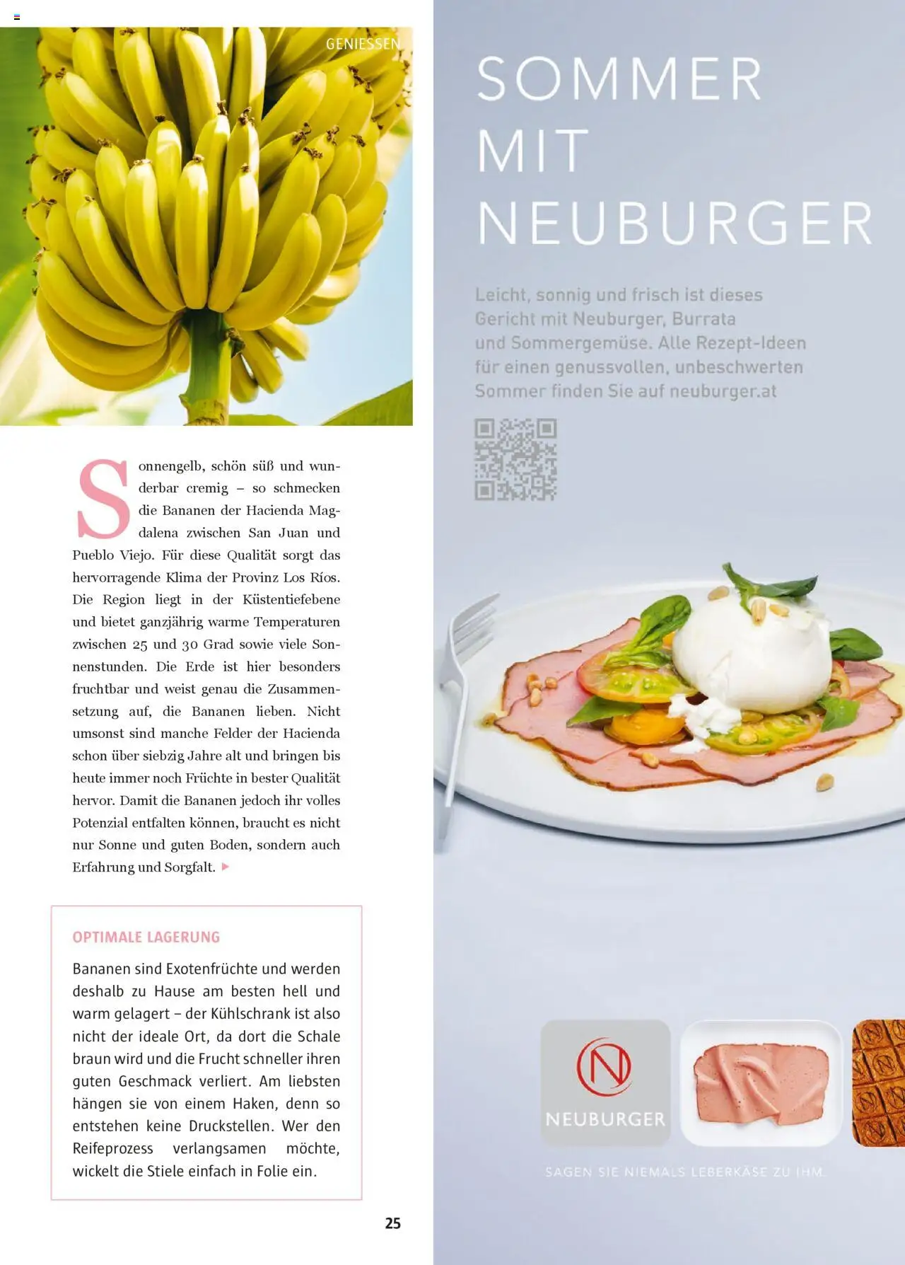 Sutterlüty B’sundrig Magazine gültig ab 18.06.2025 | Seite: 25 | Produkte: Kühlschrank, Bananen