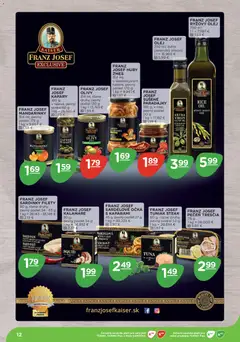 Terno leták platný od 10.11.2025 | Strana: 12 | Produkty: Tuniak, Sardinky, Paradajky, Steak
