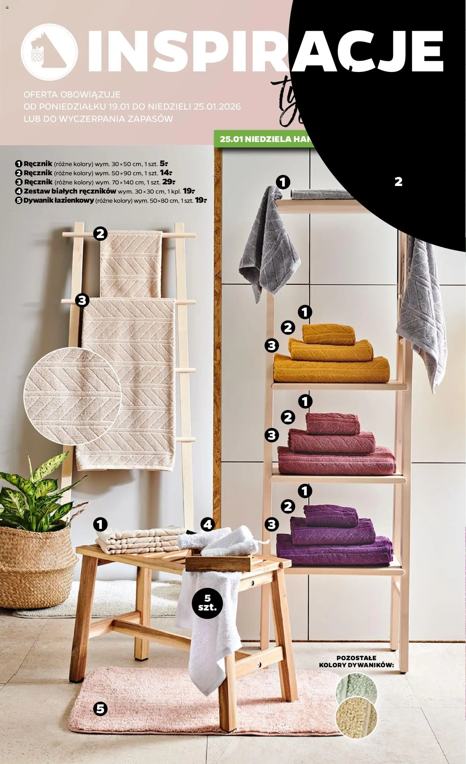 Netto gazetka - Non Food od 19.01.2026 | Strona: 2 | Produkty: Dywanik łazienkowy