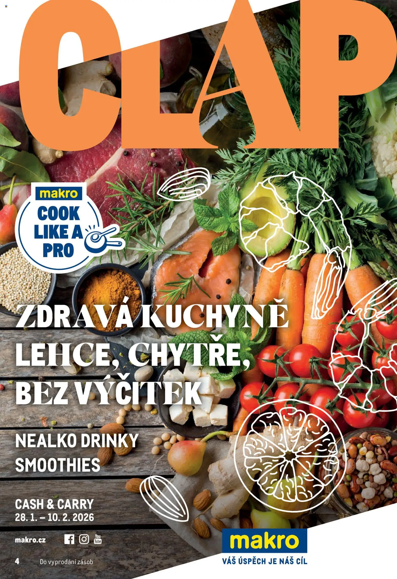 Makro leták - Pro milovníky jídla od 28.01.2026 | Strana: 1 | Produkty: Kuchyně