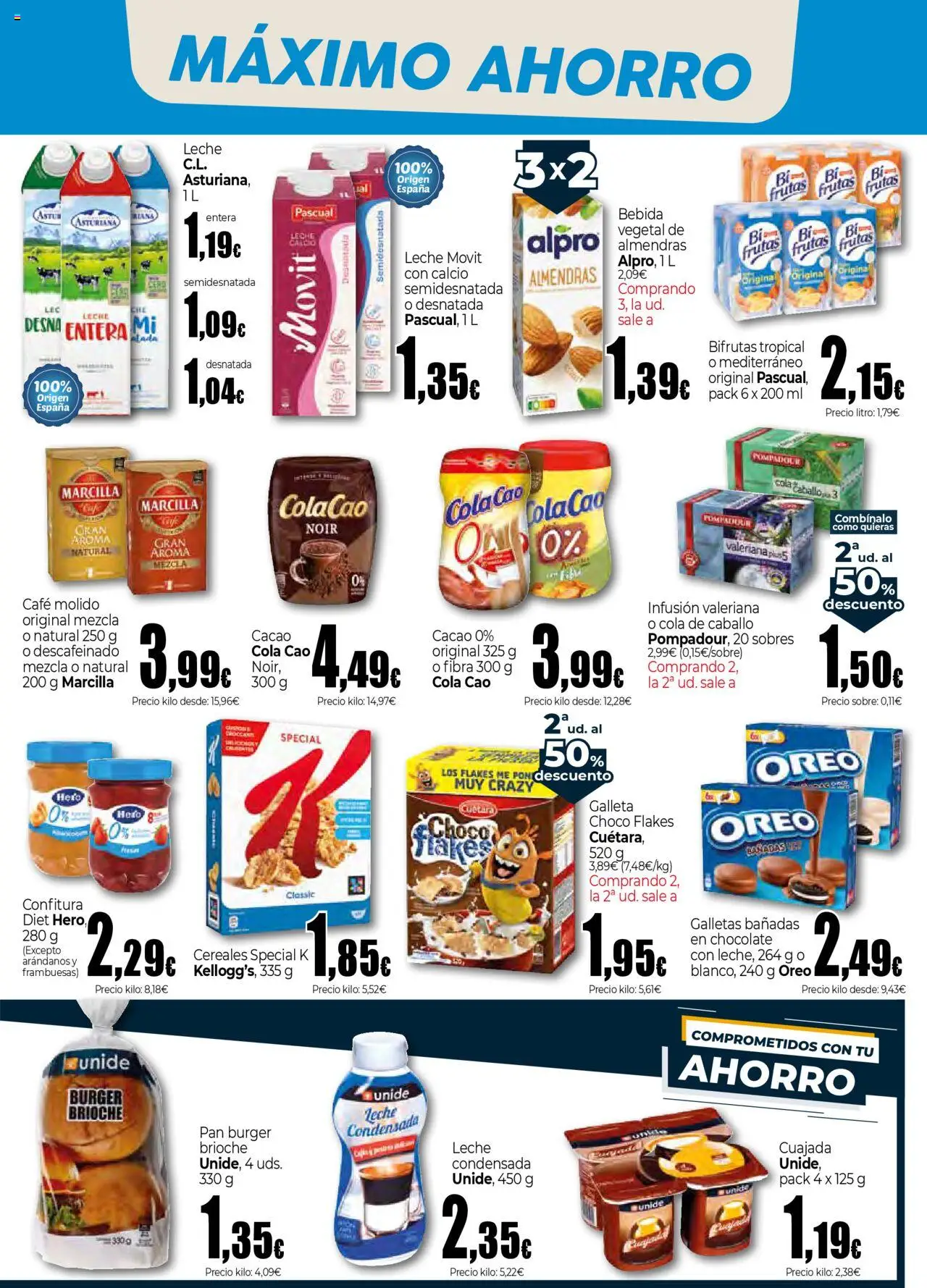 Unide - Market Levante │ válido desde el 19.06.2025 | Página: 7 | Productos: Café, Chocolate, Φαρίνα, Galletas