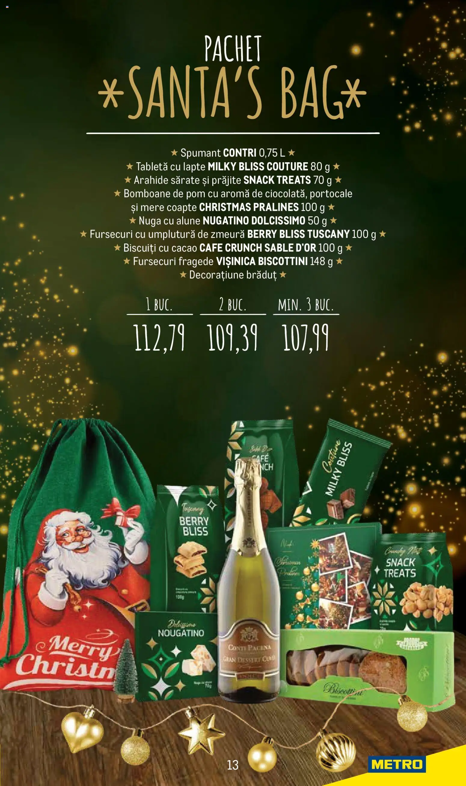 Noul catalog Metro – valabil de la 24.11.2025 | Pagină: 13 | Produse: Tabletă, Arahide, Portocale, Cacao