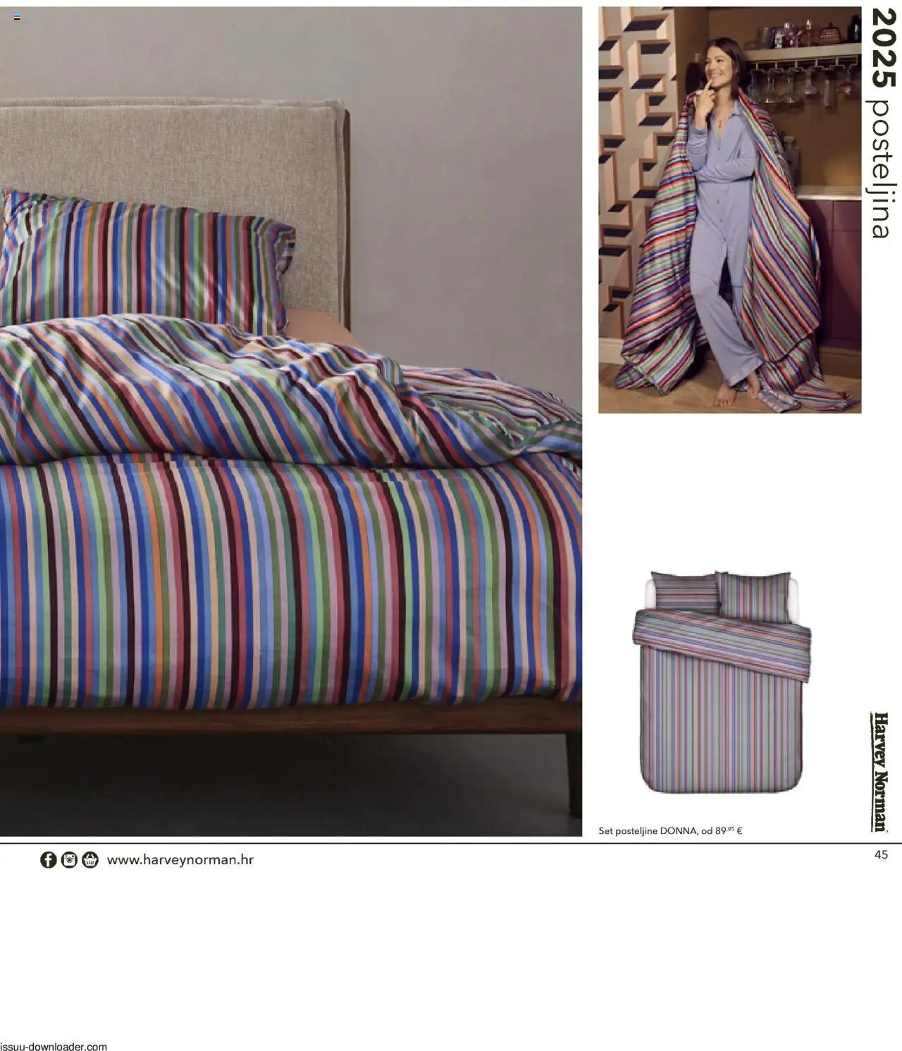 Harvey Norman katalog | vrijedi od 15.05.2025 | Stranica: 45 | Proizvodi: Posteljina