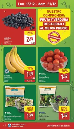 Vista previa Ensalada maxi gourmet, Origen: España. 320 g válido desde el 15.12.2025 | Página: 4 | Productos: Ensalada