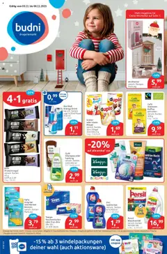 Budni Prospekt 	 ab 03.11.2025 gültig