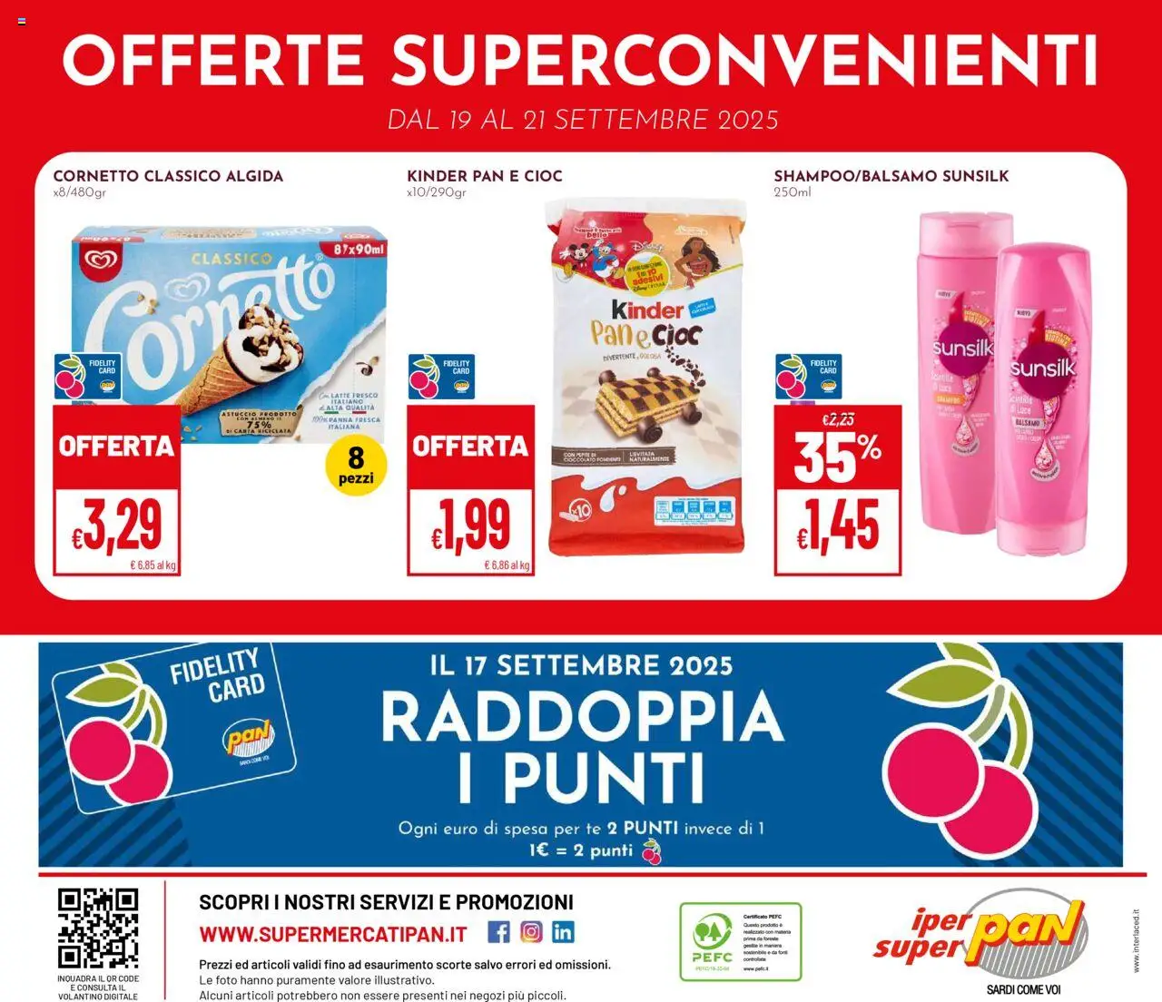 Volantino Pan del 11.09.2025 | Pagina: 28 | Prodotti: Balsamo, Pane, Panna, Astuccio